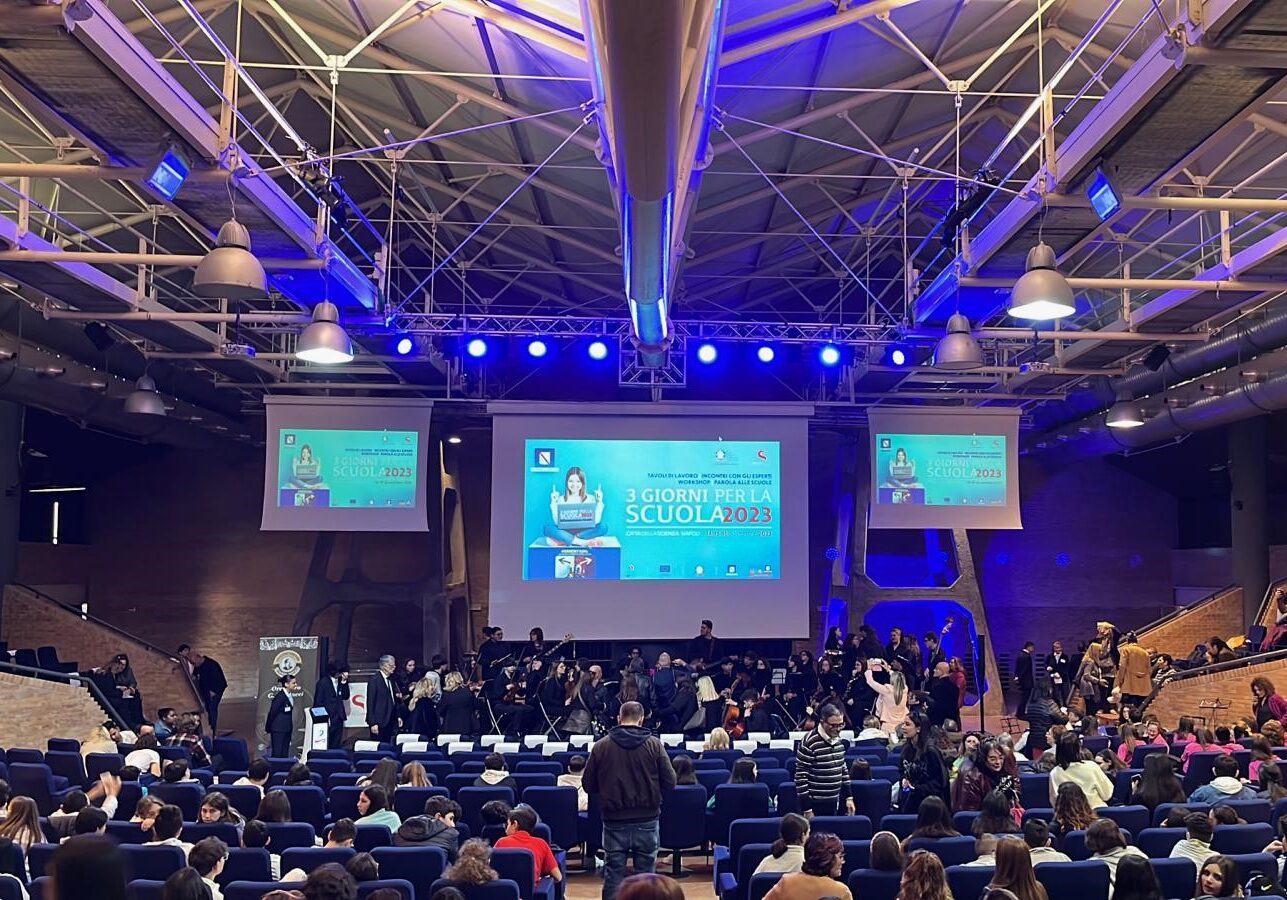 Tre giorni per la scuola a Città della Scienza